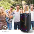 Bluetooth® Party Speaker | Akun 1 käyttöaika vakiokäyttö: 300 min | 240 W | Kahva | Juhlavalot | Taajuuskorjain | Musta / Oranssi - Bluetooth kaiuttimet - 5412810450657 - 5