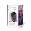 Bluetooth® Party Speaker | Akun 1 käyttöaika vakiokäyttö: 300 min | 240 W | Kahva | Juhlavalot | Taajuuskorjain | Musta / Oranssi - Bluetooth kaiuttimet - 5412810450657 - 67