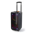 Bluetooth® Party Speaker | Akun 1 käyttöaika vakiokäyttö: 300 min | 240 W | Kahva | Juhlavalot | Taajuuskorjain | Musta / Oranssi - Bluetooth kaiuttimet - 5412810450657 - 40
