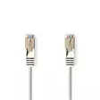 CAT5e verkkokaapeli | SF/UTP | RJ45 uros | RJ45 uros | 30.0 m | Pyöreä | PVC | Harmaa | Kirjekuori - Tietokone ja verkko - 5412810275847 - 1