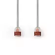 CAT6 Verkkokaapeli | RJ45 uros | RJ45 uros | S/FTP | 1.00 m | Sisäkäyttöinen | Pyöreä | LSZH | Harmaa | Laatikko - Tietokone ja verkko - 5412810289257 - 10