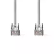 CAT6a verkkokaapeli | SF/UTP | RJ45 uros | RJ45 uros | 7.50 m | Pyöreä | PVC | Harmaa | Panta - Tietokone ja verkko - 5412810325177 - 10