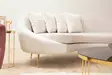 3-istuttava sohva, beige, 255 cm x 120 cm x 85 cm, kestävä, mukava - Sohvat - 8683342766517 - 2