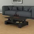 Sohvapöytä - Anthracite, 100% Melamiinipinnoitettu Lastulevy, 18mm, 80x27,5x50cm, Skandinaavinen Muotoilu, 1 Paketti - Sohvapöydät - 8681875277777 - 1