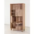 Kirjahylly Atlantic Pine - 100% Melamiinipinnoitettu Lastulevy, 18 mm, Puujalat, UV-suoja, 80x152x36 cm - Kirjahyllyt - 8681875322927 - 3
