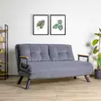 2-istuttava vuodesohva, harmaa, 175 cm x 133 cm, kestävä, mukava, monikäyttöinen - - 19-19-8683342327107 - 1
