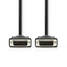 DVI-kaapeli | DVI-D 24+1-Pin Uros | DVI-D 24+1-Pin Uros | 1080p | Niklattu | 2.00 m | PVC | Musta | Panta - DVI-kaapelit ja -sovittimet - 5412810324637 - 2