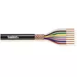 Datakaapelikela 4x 0.25 - 100 m Musta - Tietokone ja verkko - 8010246006157 - 10