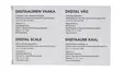 Digitaalivaaka Emax 0,1g-650g - Ruuanvalmistuksen erikoisvälineet - 6418536011867 - 4