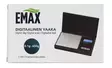 Digitaalivaaka Emax 0,1g-650g - Ruuanvalmistuksen erikoisvälineet - 6418536011867 - 3