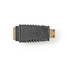 HDMI -sovitin | HDMI Micro | HDMI Ulostulo | Kullattu | Suora | ABS-Muovi | Musta | 1 kpl | Laatikko - Videoliittimet ja plugit - 5412810289967 - 5