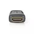 HDMI -sovitin | HDMI Micro | HDMI Ulostulo | Kullattu | Suora | ABS-Muovi | Musta | 1 kpl | Laatikko - Videoliittimet ja plugit - 5412810289967 - 20