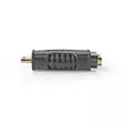 HDMI -sovitin | HDMI Micro | HDMI Ulostulo | Kullattu | Suora | ABS-Muovi | Musta | 1 kpl | Laatikko - Videoliittimet ja plugit - 5412810289967 - 15