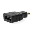 HDMI -sovitin | HDMI Micro | HDMI Ulostulo | Kullattu | Suora | ABS-Muovi | Musta | 1 kpl | Laatikko - Videoliittimet ja plugit - 5412810289967 - 41