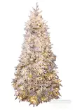 Joulukuusi Aito Huurre LED 210 cm - Joulukuuset - 6438168114057 - 1