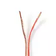 Kaiutinkaapeli | 2 x 4.00 mm² | Kupari | 15.0 m | Pyöreä | PVC | Läpikuultava | Kela - Audiokaapelit - 5412810312337 - 1