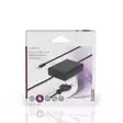 Kannettavan Tietokoneen Virtalähde | GaN | 45 W | 5 / 9 / 12 / 15 / 20 V DC | 2.25 / 2.33 / 2.92 / 3.0 A | Kodinkone: Notebook / Smartphone / Tablet | Euro / Tyyppi-C (CEE 7/16) - Yleisvirtalähteet ja adapterit - 5412810441167 - 66
