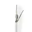 Koaksiaalikaapelikela | RG58C/U | 50 Ohm | Tuplasuojattu | ECA | 25.0 m | Antenni | PVC | Valkoinen | Pakkaus - Antennikaapelit - 5412810306527 - 1