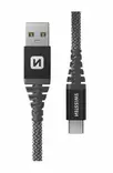 Latauskaapeli Kevlar USB/USB-C 1,5m Swissten - USB-C -kaapelit - 8595217481497 - 1