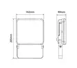 Led-valonheitin Airflood SmartHome 24W - Valaisimet - 6435200293237 - 3