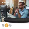 Näppäimistön geelirannetuki | Lycra / PU | Kyllä - Toimistoergonomia - 5412810304417 - 5