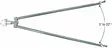 Out-Zone 100 cm pilkkiahkion vetoaisa - Ahkiot - 6438014379777 - 1