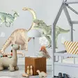 Pastelowe Dinosaurukset I -sisustustarra 11kpl 10-83cm, vihreä/ruskea - Sisustustarrat ja tapetit - TN-226977 - 4