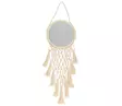Peili makramee beige 23 cm 4Living - Peilit - 6410416069937 - 1