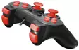 Peliohjain USB PS3-PC mustapunainen Esperanza - Pelituotteet - 5901299947197 - 2