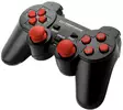 Peliohjain USB PS3-PC mustapunainen Esperanza - Pelituotteet - 5901299947197 - 1