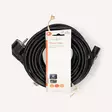 Sähköjohto | Suko Uros | IEC-320-C13 | Kulma | Suora | Niklattu | 10.0 m | Pyöreä | PVC | Musta | Label - Virtakaapelit ja liittimet - 5412810424917 - 66