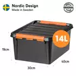 S=C3=A4ilytyslaatikko 14 L SmartStore Pro 15 - Muovilaatikot ja säilytyslaatikot - 7332462024717 - 9