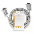 Sarjakaapeli | D-SUB 9-Pin Uros | D-SUB 9-Pin naaras | Niklattu | 3.00 m | Pyöreä | PVC | Valkea | Label - Tietokone ja verkko - 5412810421107 - 66