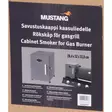 Savustinkaappi kaasuliedelle Mustang - Savustimet - 6410413132467 - 5