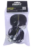 Sidontaliina Piippo musta 300cm 2 kpl-pakkaus - Köydet ja narut - 6408586563027 - 3