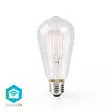 SmartLife LED Filamenttilamppu | E27 | 500 lm | 5 W | Lämmin Valkoinen | 2700 K | Lasi | Android / IOS | ST64 | 1 kpl - Valonlähteet - 5412810313907 - 1