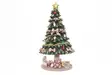 Soittorasia Joulukuusi pinkki 23 cm - Joulukoristeet ja -tekstiilit - 6410413311497 - 1