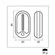 Plug-In LED Yövalo | Liiketunnistin | Hämärätunnistin | 0.60 W | 30 lm | Luonnonvalkoinen - Yövalot - 9090171007367 - 80