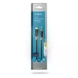 USB-C Sovitin | USB 2.0 | USB-C Uros | 3.5 mm uros | 1.00 m | Pyöreä | Kullattu | PVC | Musta | Laatikko - Tietokone ja verkko - 5412810406807 - 66