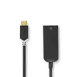USB-verkkosovitin | USB 3.2 Gen 1 | 1000 Mbps | USB-C Uros | RJ45 Naaras | 0.20 m | Pyöreä | Kullattu | Tinattu Kupari | Antrasiitti | Laatikko - Tietokone ja verkko - 5412810331307 - 31