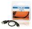 USB 2.0 Kaapeli Micro B-Uros - USB A Naaras 0.20 m Musta - USB-kaapelit - 5412810187447 - 2