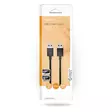 USB kaapeli | USB 3.2 Gen 1 | USB-A Uros | USB-A Uros | 5 Gbps | Niklattu | 2.00 m | Pyöreä | PVC | Musta | Laatikko - Tietokone ja verkko - 5412810428427 - 66