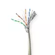 CAT6a verkkokaapelirulla | Solid | SF/UTP | Puhdas kupari | 305 m | Sisäkäyttöinen | Pyöreä | LSZH | Harmaa | Vetolaatikko - Tietokone ja verkko - 5412810399727 - 10