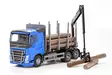 Volvo FH tukkiauto 33 cm Emek sininen=20 - Pikkuautot - 6411560479207 - 5