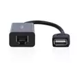 USB Extender | USB 2.0 | 1x USB-A Uros | 1x RJ45 Female | 1x USB-A Naaras | 1x RJ45 Female | Jopa 50m | 480 Mbps | Niklattu | Pyöreä | PVC | Musta | Laatikko - Tietokone ja verkko - 5412810443277 - 10