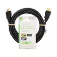 High Speed HDMI Kaapeli Ethernet | HDMI liitin | HDMI liitin | 4K@60Hz | ARC | 18 Gbps | 3.00 m | Pyöreä | PVC | Musta | Label - HDMI-kaapelit - 5412810454617 - 66