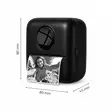 Printer | Inkless Printing | Black / White | Bluetooth | 200 DPi | Labels / Stickers | Mobile Photography | Black - Nedis tuotteet - 5412810481477 - 55