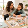 Printer | Inkless Printing | Black / White | Bluetooth | 200 DPi | Labels / Stickers | Mobile Photography | Black - Nedis tuotteet - 5412810481477 - 54