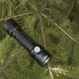 Alumiininen PNI Adventure F200 kaksois-LED-taskulamppu, 4000 mAh akku ja mikro-USB-portti, 3 LEDiä suurella aukolla ja yksi tarkennuksella, molemmissa 3 tehotasoa - PNI tuotteet - 5949066525797 - 13