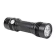Alumiininen PNI Adventure F200 kaksois-LED-taskulamppu, 4000 mAh akku ja mikro-USB-portti, 3 LEDiä suurella aukolla ja yksi tarkennuksella, molemmissa 3 tehotasoa - PNI tuotteet - 5949066525797 - 8